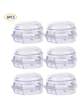 

6Pcs/Lot Baby Safety Stove Lock Cover Kids Child Gas Stove Control Switch Knob Safe Protection Cover Case Kitchen Gadgets