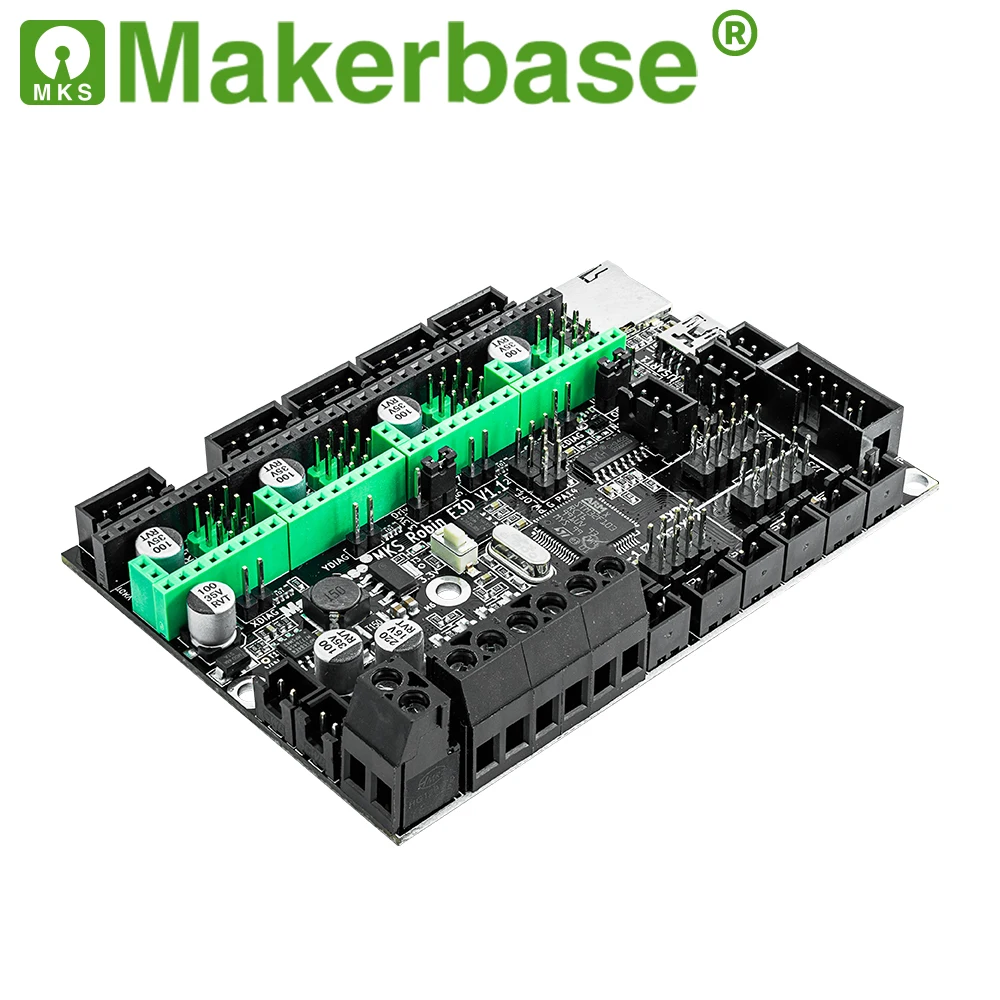 Placa de Controle Driver para Creality 3d com Tmc2209 Makerbase Robin 32bit Peças Impressora Uart Modo Ender 3 Cr-10 Mks e3 E3d - Imagem 6