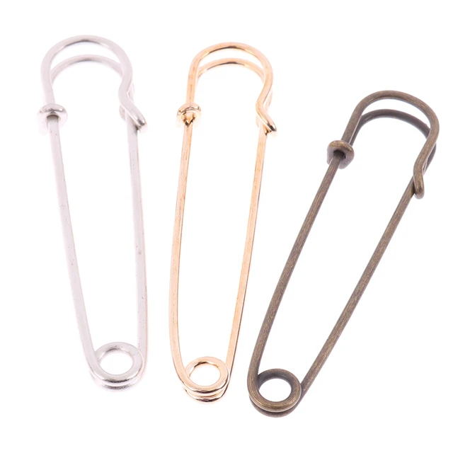 Large Safety Pins Heavy Duty  Safety Pins Decoration Large - Large  Stainless Steel - Aliexpress