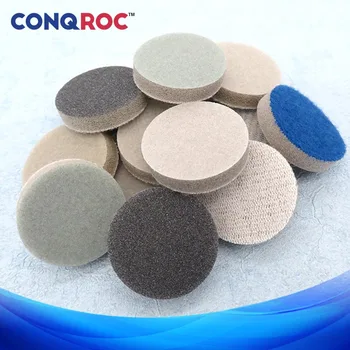 

25 Pieces 25mm 1-inch Hook and Loop Sanding Disc Sponge Sanding Pad Wet Dry Sandpaper Grit 300~3000