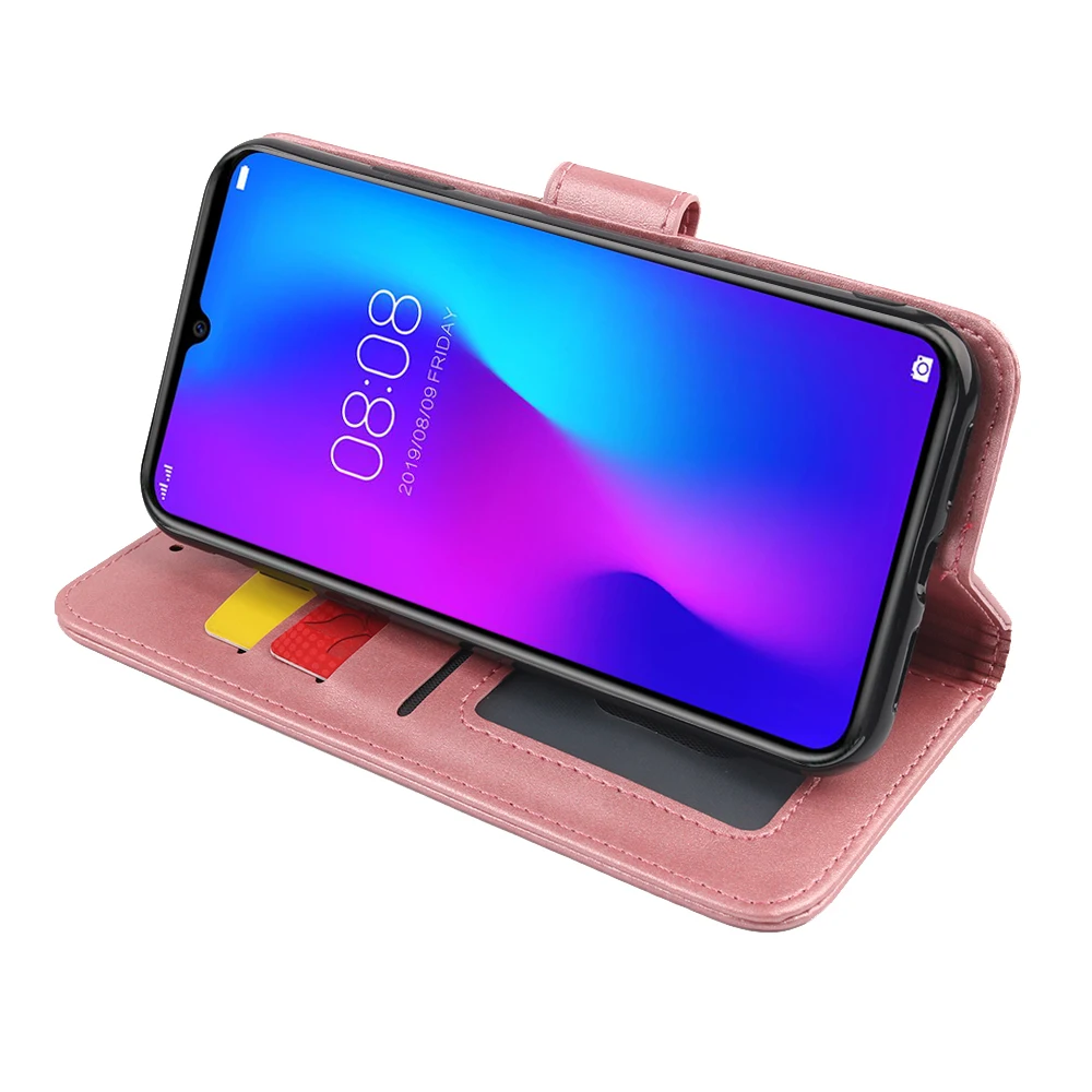 Роскошный чехол бумажник MKS из искусственной кожи с откидной крышкой для