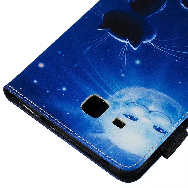 Wekays Coque для samsung Galaxy Tab A A6 7,0 T280 T285 Мультфильм кожаный флип чехол для samsung Tab A6 A 6 7,0 T280 чехол