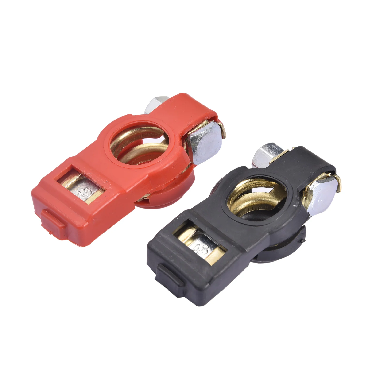 2PCS Car Battery Terminal Quick Release Lift Off Connector Positive Negative Vehicle Terminal Battery For Auto Car Accessories