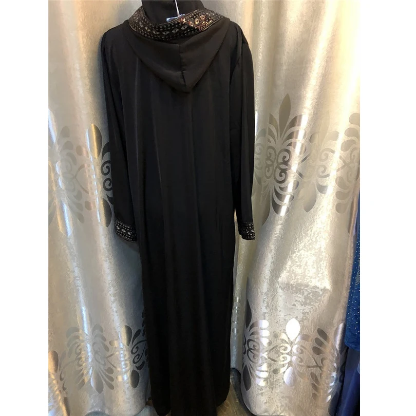 Abaya кимоно кафтан халат Дубайский Мусульманский платье хиджаб абайя s Восточный халат из марокена Катара Турция Elbise Рамадан толстовки Исламская одежда