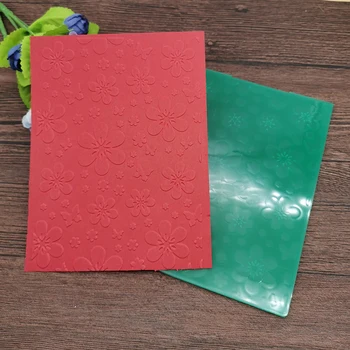 

AOKEDIY Flowers DIY Plastic Embossing Folders for DIY Scrapbooking Paper Craft/Card Making Decoration Supplies