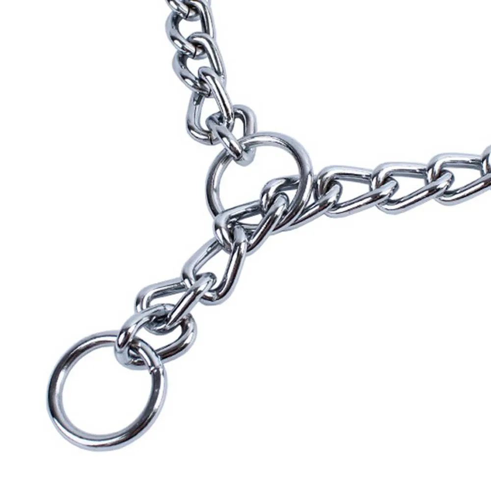 Metal-Stainless-Steel-Dog-Collar-Chain-Double-Row-Chrome-Plated-Choke-Training-Show-Collar-Adjustable-Safety (11)