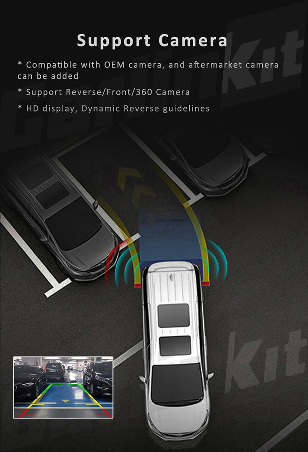 Carlinkit CarPlay Android авто беспроводной декодер для Audi A6 A7(C7) MMI экран обратного изображения комплект модернизации
