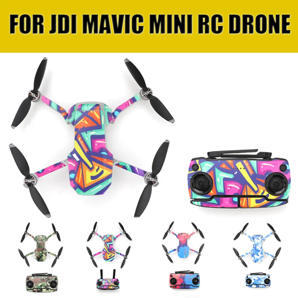Doodling наклейка s Наклейка кожный чехол протектор для Dji Mavic Мини Rc Дрон Квадрокоптер аксессуары Запчасти наклейка s игрушки детские наклейки
