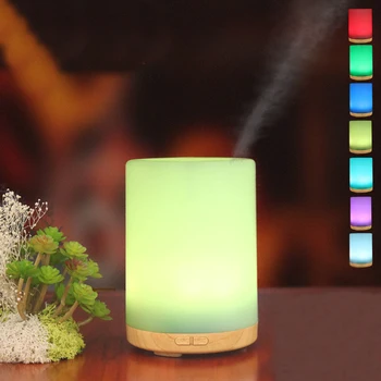 

200ML Ultrasonic Aroma Diffuser mini Humidifier Electric Essential Oil Aromatherapy Light Changing Color Mist Maker for home