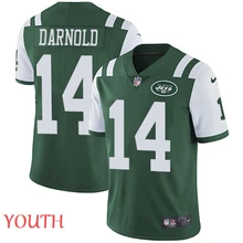 Нью-Йорк Высокое качество Джетс Сэм дарнольд Молодежный детский трикотаж