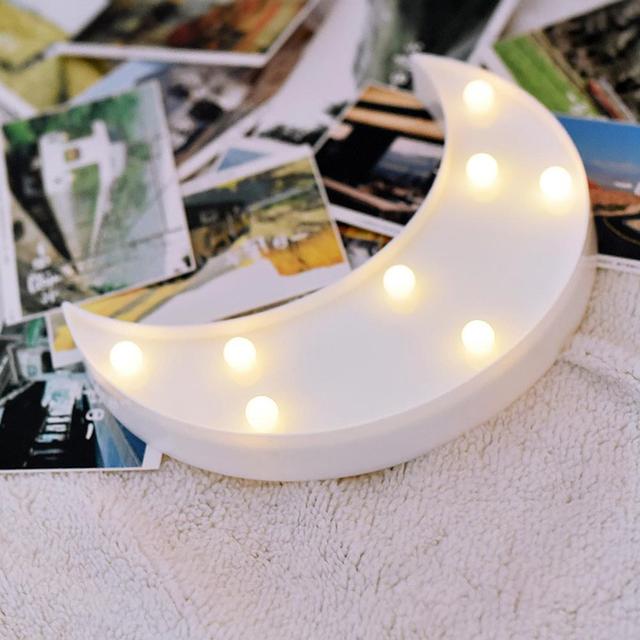 Cloud Star Moon 3D LED Night Light Kids Baby Bedroom Indoor Lighting Decoration Lamp Desk Table Lamps Christmas Gifts