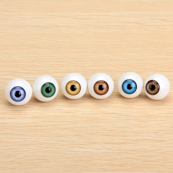 8pcs 14mm Colorful Round Acrylic Doll Eyes Eyeballs for Kids DIY Craft Accs 8pcs 14mm Colorful Round Acrylic Doll Eyes Eyeballs for Kids DIY Craft Accs