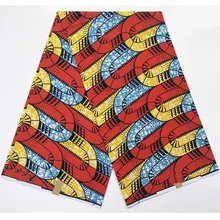 Африканская хлопковая ткань голландская настоящая новая модель горячая распродажа Ткань 6 ярдов африканская батик ткань с лучшей ценой