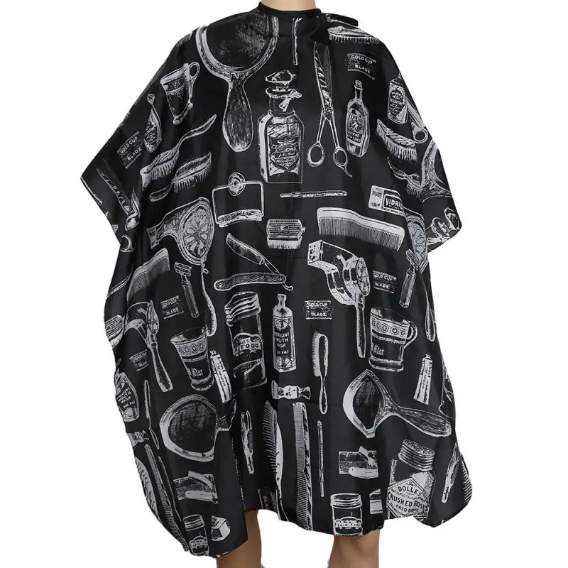 1PC para corte de pelo de salón de peluquería barberos capa de corte de pelo de cubierta de tela impermeable conveniente pelo de cuidado de estilismo