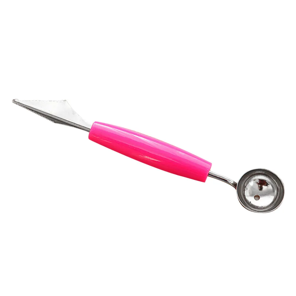 Stainless steel fruit digging ball spoon kitchen carving cutting necessary tools wholesale purchasing#3A12