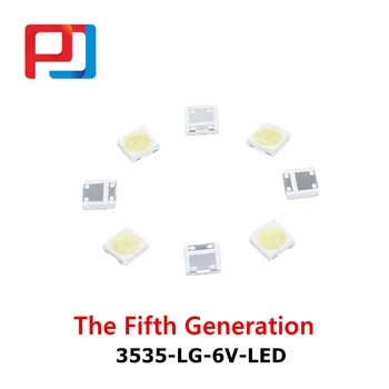 

4000pcs LG Innotek LED LED Backlight 2W 6V 3535 Cool white LCD Backlight for TV Application Connectors