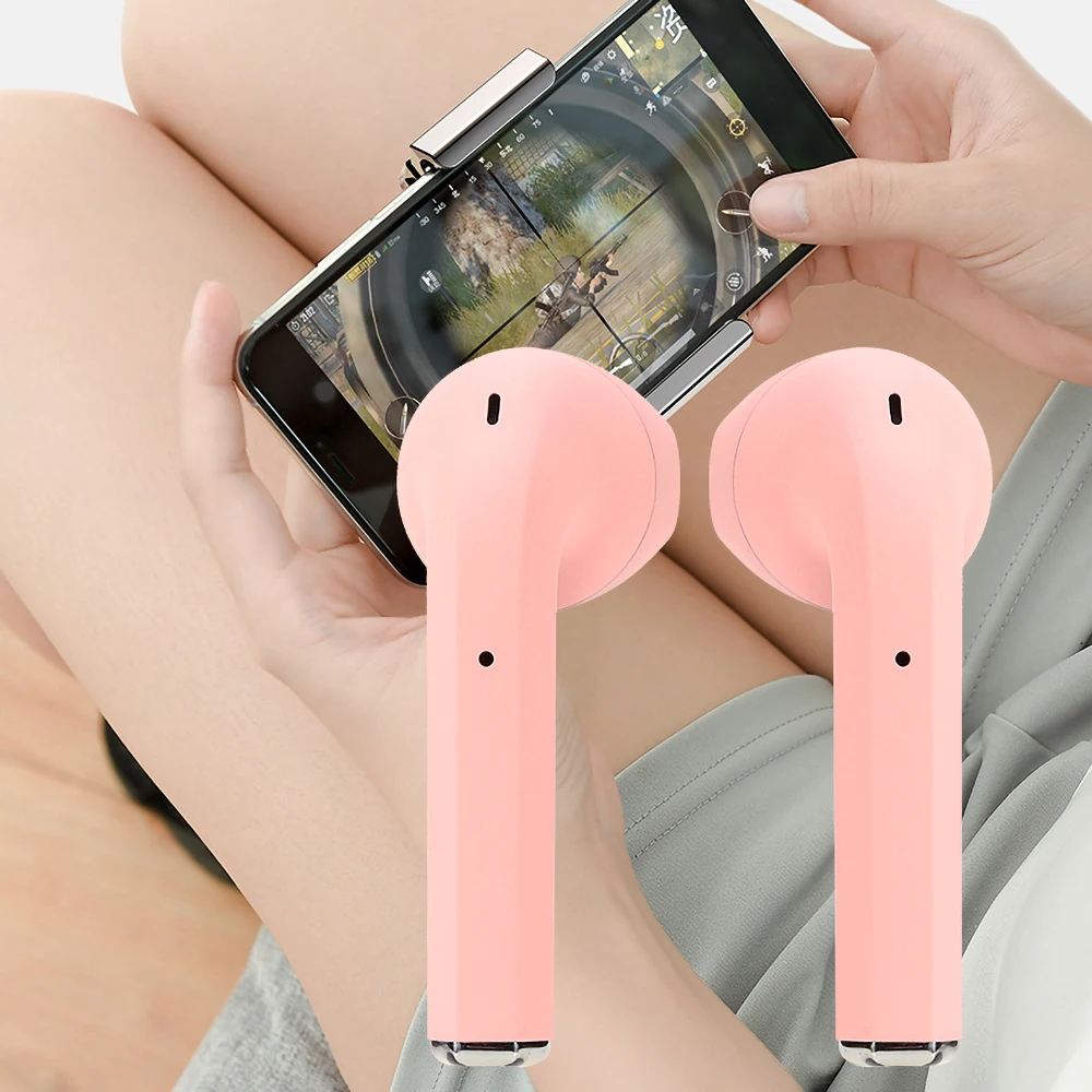 i12 TWS Macaron Wireless Earphones Bluetooth 5 0 Headphone Headset Pop up Earbuds Earpiece for xiaomi huawei phone charging box
