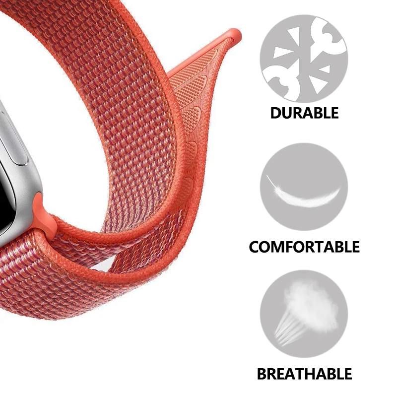 Мягкий силиконовый спортивный ремешок для Apple Watch 38 мм 40 мм 42 мм 44 мм браслет для iWatch спортивная модель