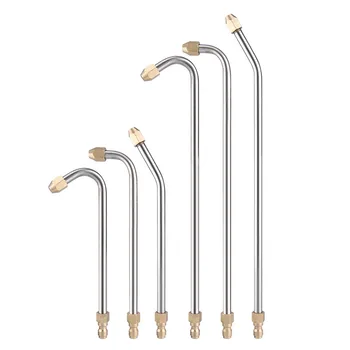 

High Pressure Washer Spray Nozzle Attachment Extension Replacement Wand for power Spray Gun air-Conditioning Cleaning Elbow Gun