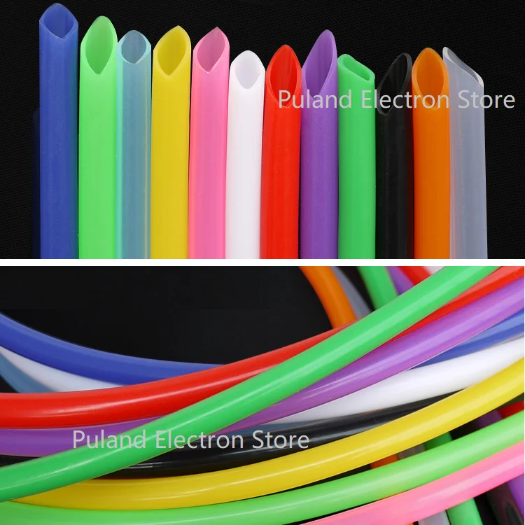 4x7 силиконовая трубка гибкий резиновый шланг ID 4 мм OD 7 толщина 1 5 пищевой мягкий