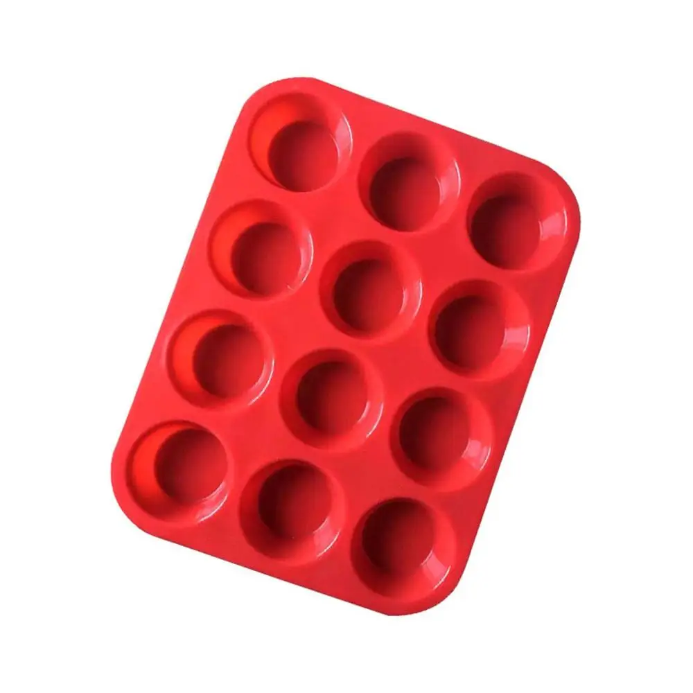 3PCS Egg Muffin Baking Silicone Molds Candy Cookies Cupcake Chocolate Bakeware Pan Kitchen Tool Accessories Gadgets 3
