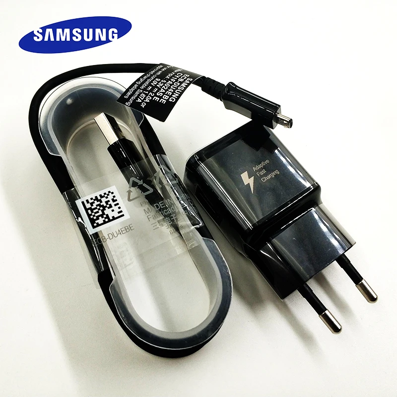 Быстрое зарядное устройство Samsung с европейской вилкой адаптер для быстрой