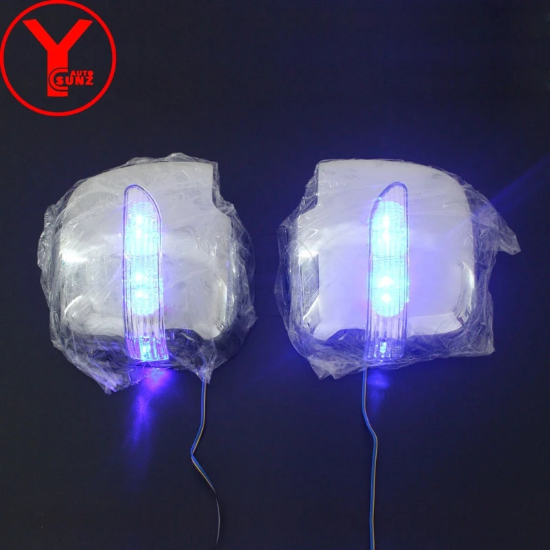 Крышка зеркала заднего вида YCSUNZ abs chrome led аксессуары для Противотуманные фары Toyota