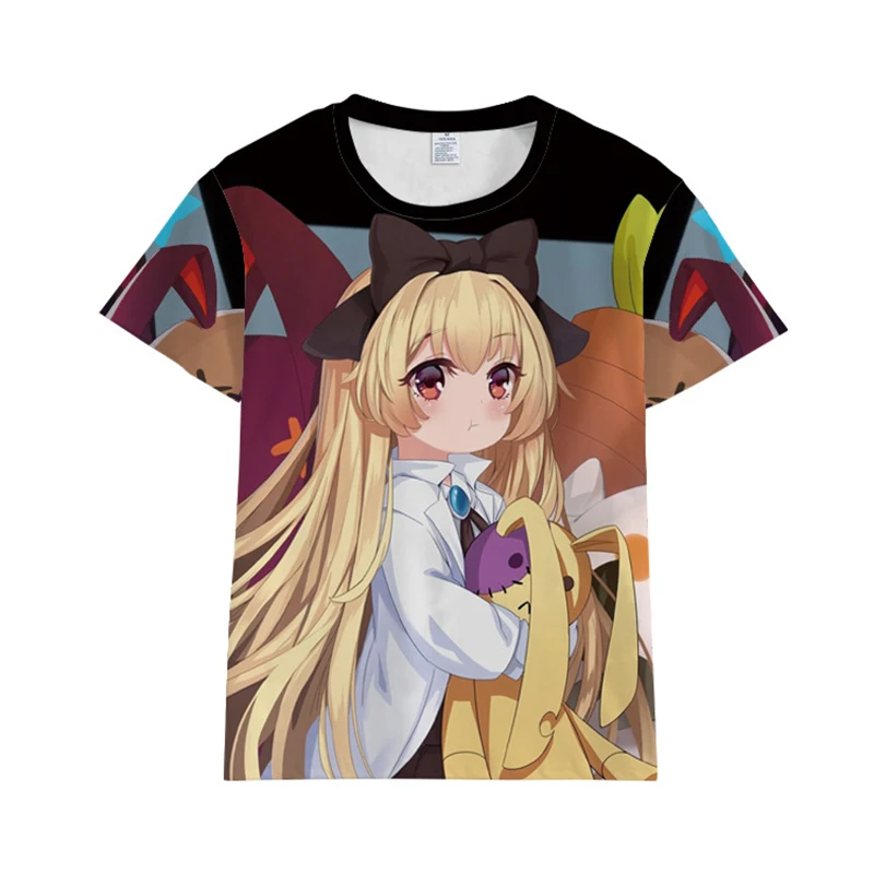 Arifureta From Commonplace To World's Strongest Yue Nagumo Hajime Short Sleeve T-shirt Cosplay Costume Men Women Tshirts Tees