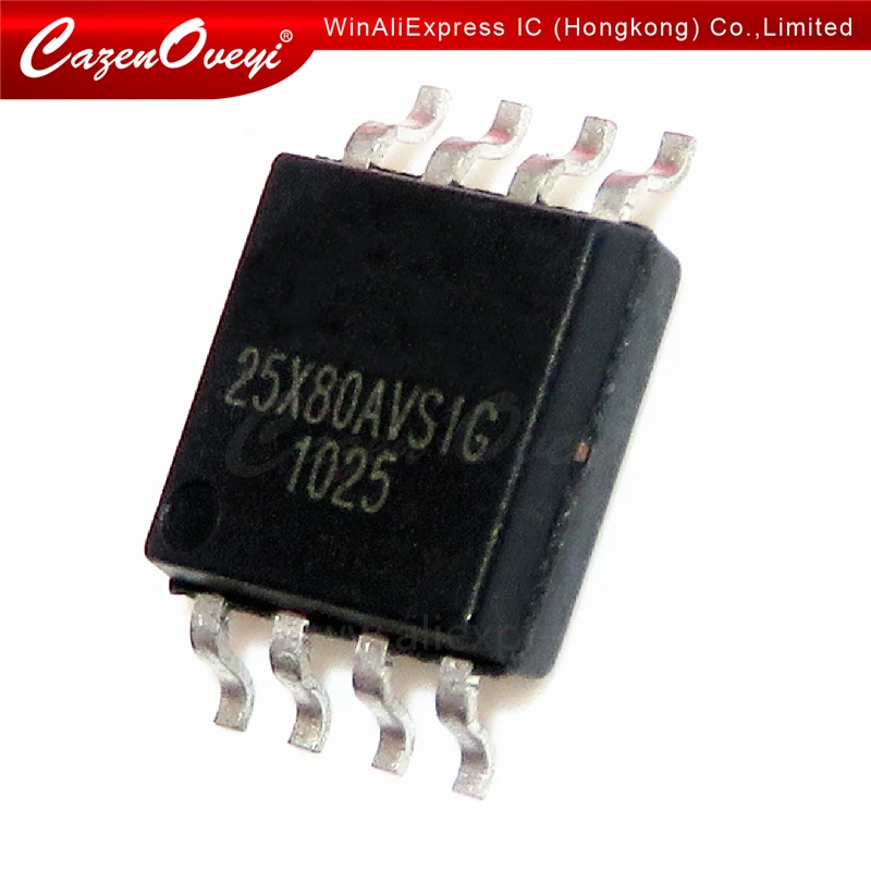 10 шт./лот W25X80VSSIG W25X80VSIG 25X80VSIG W25Q80 W25Q80BVSIG W25X80 SPI FLASH 8 Мбит/с 1 Мб в наличии | Электронные