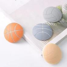 Мягкая резиновая дверная ручка буферная накладка ПВХ дверной стоп буферный Бампер анти-защита от столкновения дверная пробка для гостиной высокая прочность