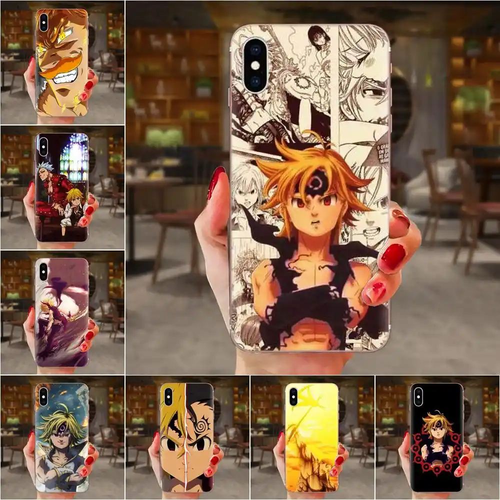 Meliodas Siete Pecados Mortales Anime Diy Pintado Para Huawei Honor Mate 7 7a 8 9 10 20 V8 V9 V10 G Lite Jugar Mini Pro P Inteligente Funda De Cobertura Media Aliexpress