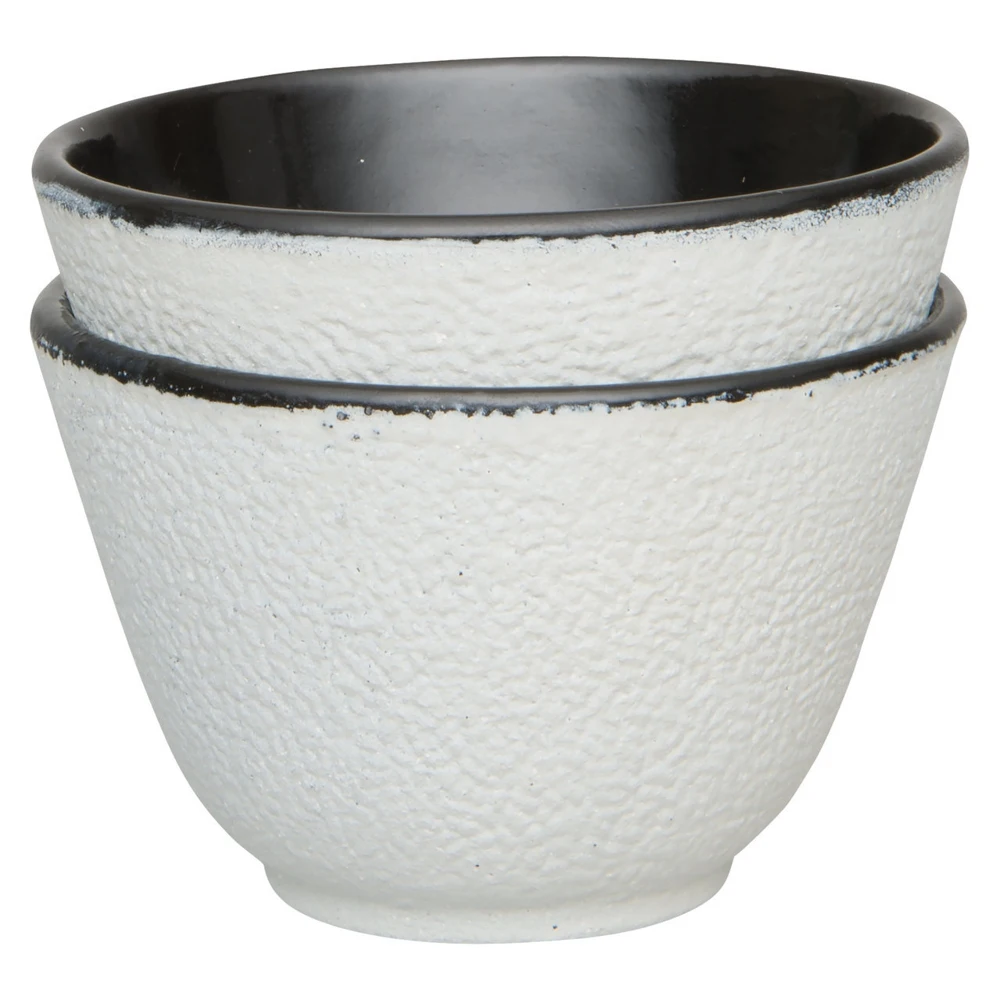 Set of 2pcs bowls cast iron (white) 0.11l Studio Kitchen supplies afbeelding