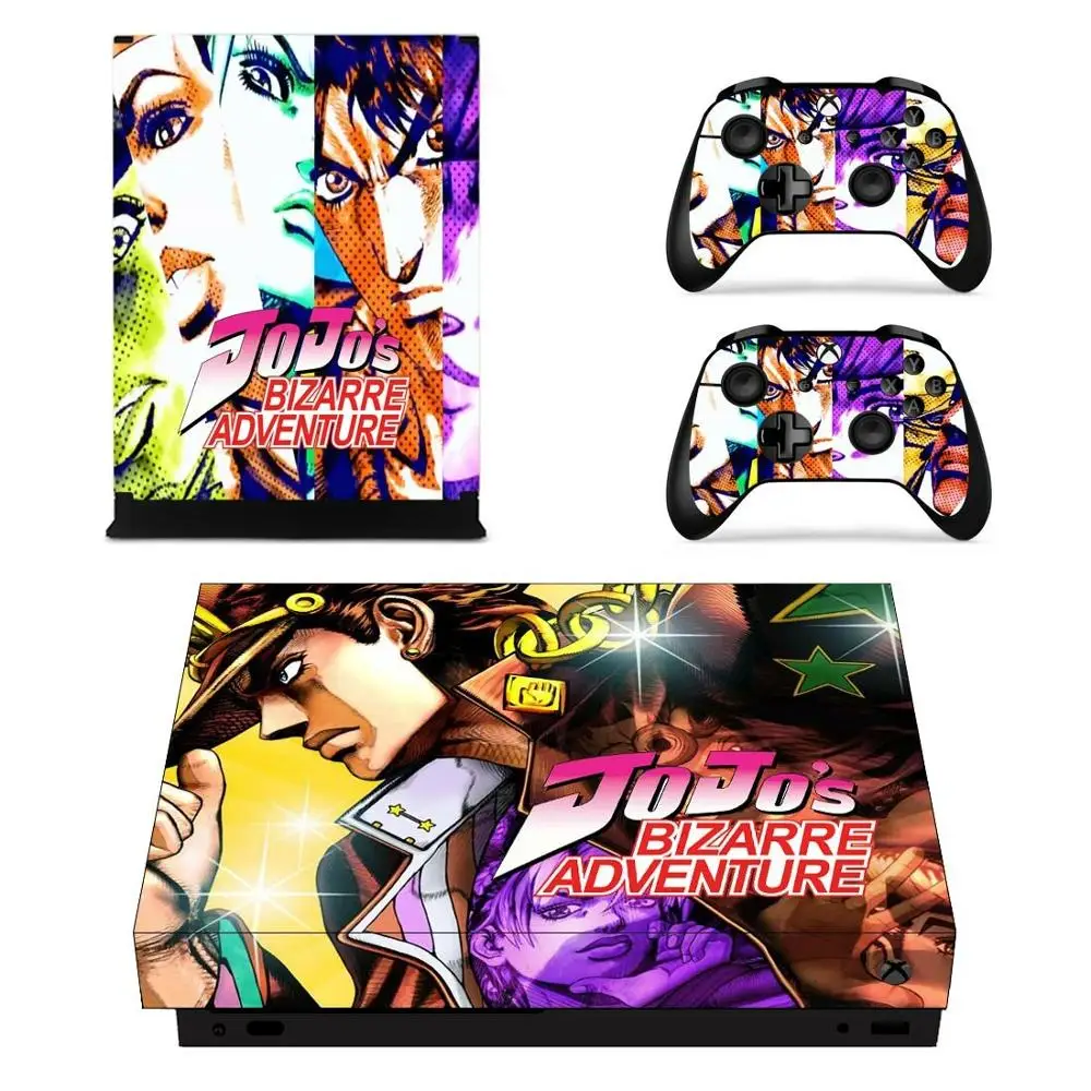 Необычные наклейки JoJo Adven s для Xbox One X виниловые наклейки для кожи наклейки Pegatinas для Xbox one X консоли пульты дистанционного управления скины