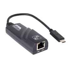 USB 3,1 Тип C Thunderbolt 3 до 1 ГБ/сек. Gigabit Ethernet cетевой адаптер LAN USB-C RJ45 100/1000 Мбит/с