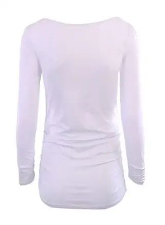 Cena Boże narodzenie ciąża T shirt kobiety z długim rękawem kreskówkowe bałwany t shirt najlepsze ubrania macierzyństwo topy