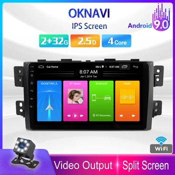 

Car Multimedia Stereo Video Player GPS Navigation No 2 Din Android 9.0 for Kia Borrego Mohave Car Radio 2008 2009 2010 2011 2012