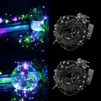 

LED String Lights 5.5meter Colorful Transformation Refectory Party Decorations Wedding Scene Dining Room String Lights