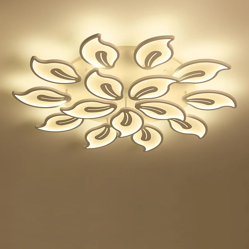 Светодиодный внутреннее освещение люстры потолочные с дистанционным