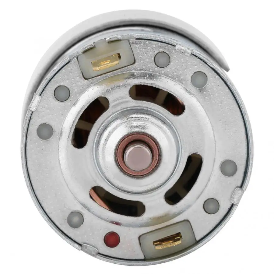 Щёточный двигатель постоянного тока 12V 0.32A 150W 13000-15000RPM большой высокой мощности для электрических инструментов