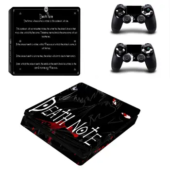 

Death Note PS4 Slim Decal Protective Skin Cover Sticker for PS4 Slim Console & Controller Vinyl Skin Sticker