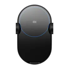 Беспроводное Автомобильное зарядное устройство Xiaomi 20W высокоскоростная Флешка зарядка автоматическое шитье Автомобильный держатель для телефона зарядное устройство