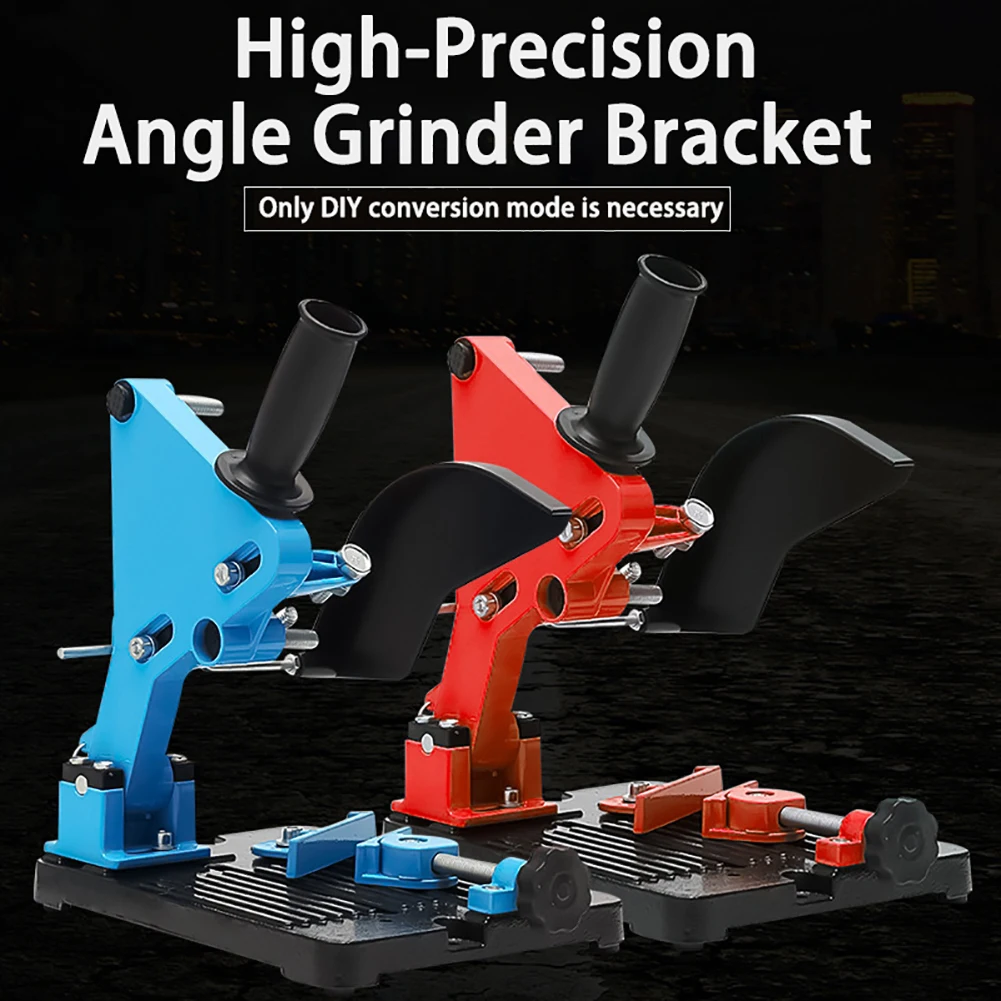 

Angle Grinder Stand Bracket Holder Metal Cutting Machine for 100/115/125mm Angle Grinder Power Tools Accessories Novel New D23
