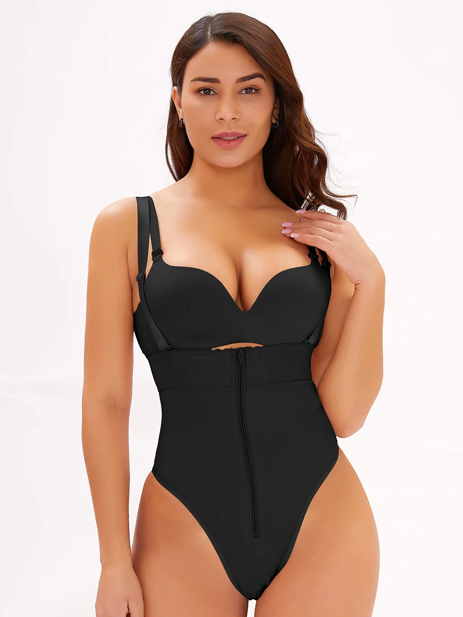 Pós-parto bandagem sem costura emagrecimento bodysuit underbust