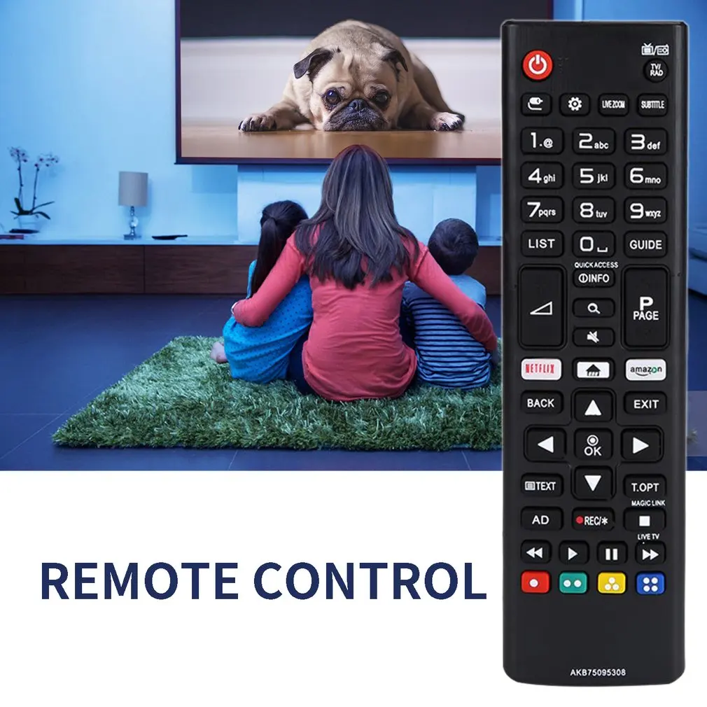 

For Lg English Version Tv Remote Control Akb75095308 Portable Wireless Tv Remote Control Sensitive Button