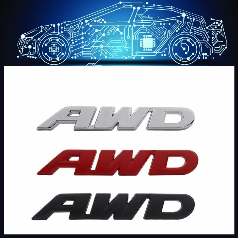 3D 프리미엄 빅 AWD 4 륜 구동 SUV V6 SUV 오프로드 자동차 펜더 트렁크 리어 네임 플레이트 데칼 엠블럼 배지 스티커