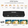 HDMI Splitter The Colorful Top Quality Ultra HD 4K HDMI Switch   1x4 with Power Adapter HDTV DVD Xbox 360 One PS3 PS4 ► Photo 3/6