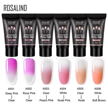 

Hot Nail Builder Extend Poly gel Polish Varnish 30ml Poly Gel Nails Kit UV Gel French Manicure Extending Builder Nail Tools Kit