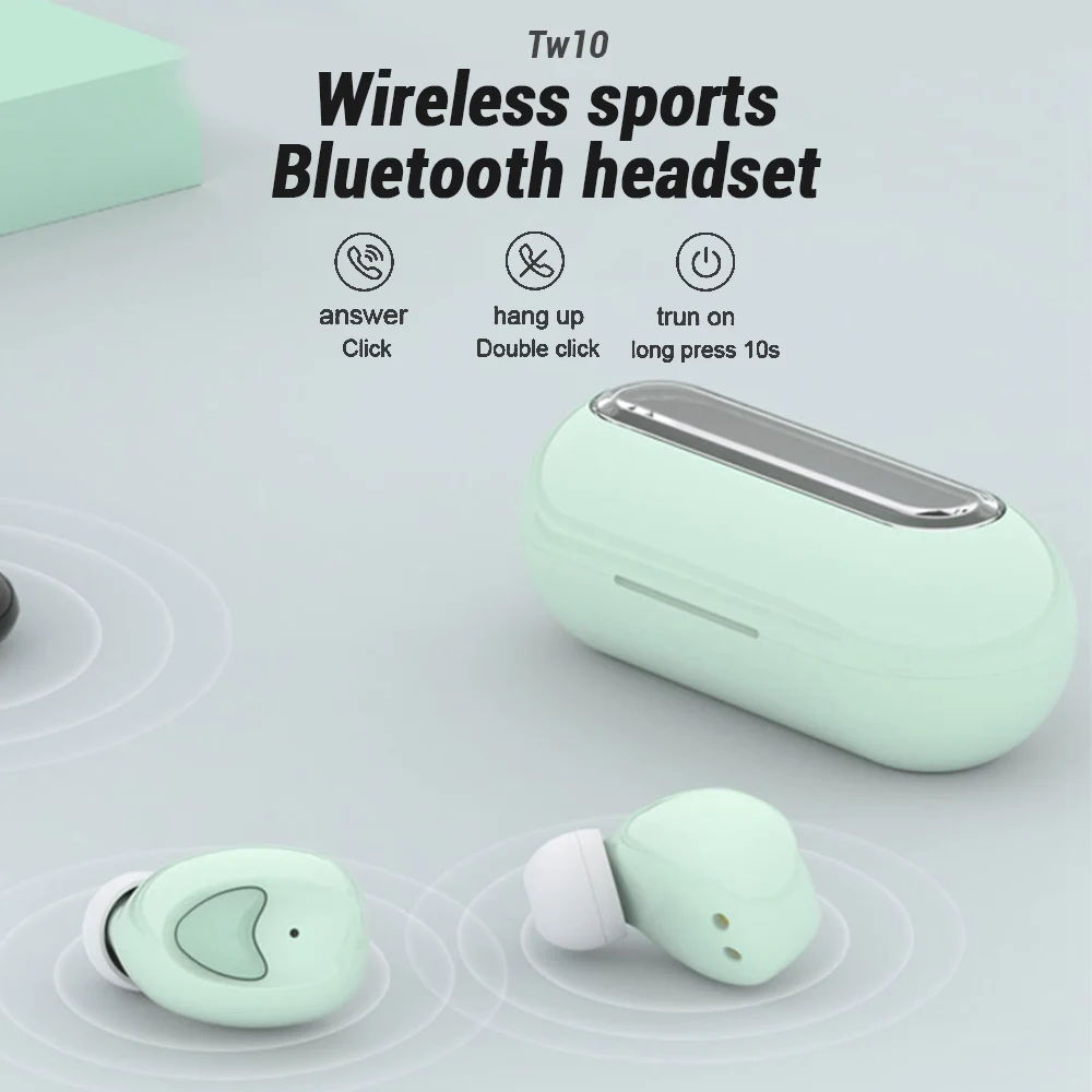 Мобильный телефон Airdots TW Bluetooth 5,0 наушники стерео беспроводные активные шумоподавления с микрофоном Handsfree наушники контроль AI