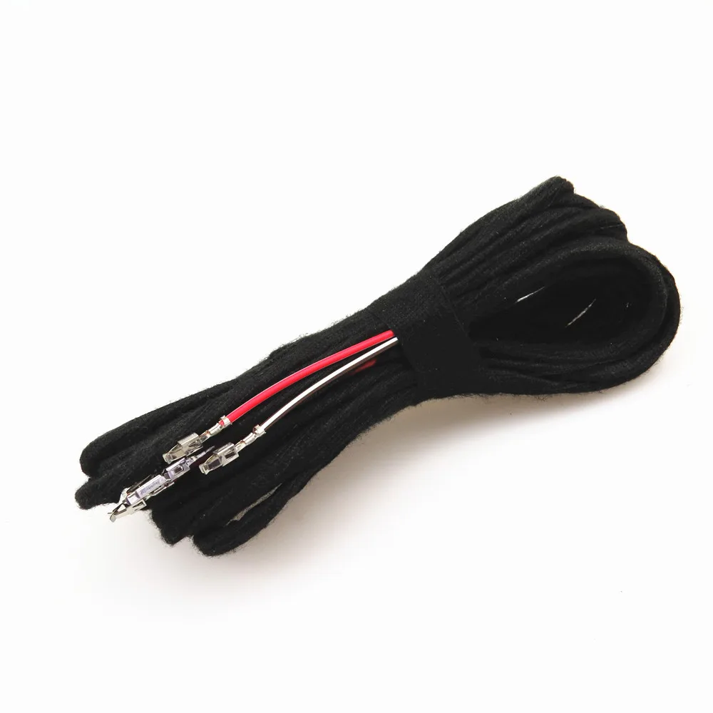 FHAWKEYEQ Rear Door Tweeter Buzzer Loudspeakers + Clip + Cable Connector Plug Pigtail For VW Rabbit Scirocco Jetta Golf MK5 MK6