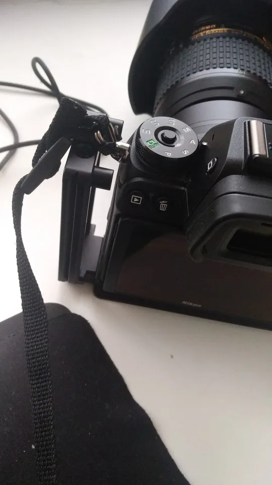 БЫСТРОРАЗЪЕМНАЯ l-пластина кронштейн держатель рукоятка для Nikon Z6 для цифровой камеры Nikon Z7 для Arca швейцарская головка штатива